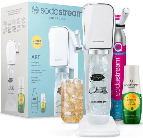SodaStream ART White Ginger Ale Mpack szódagép